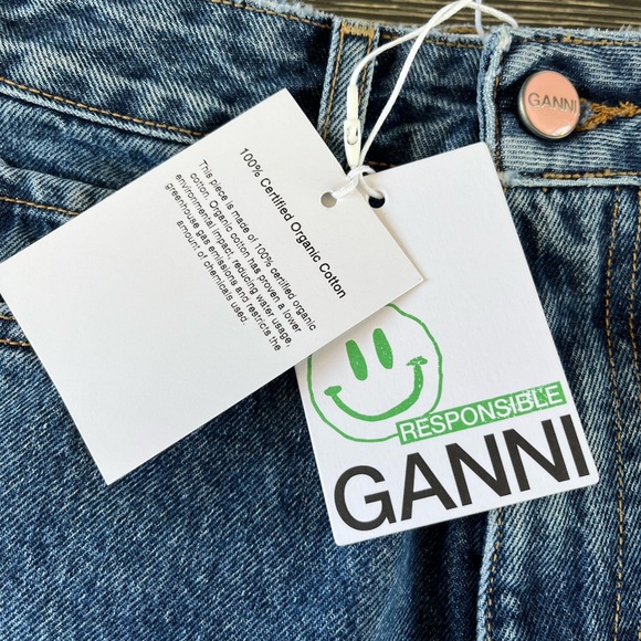 Auth NWT GANNI Jeans - Picture 12 of 16